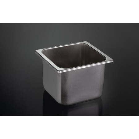 Bac Glacier inox AISI 304 - 180 x 165 hauteur 120 mm