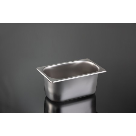 Glacier stainless steel tray 265 x 160 x height 120 mm