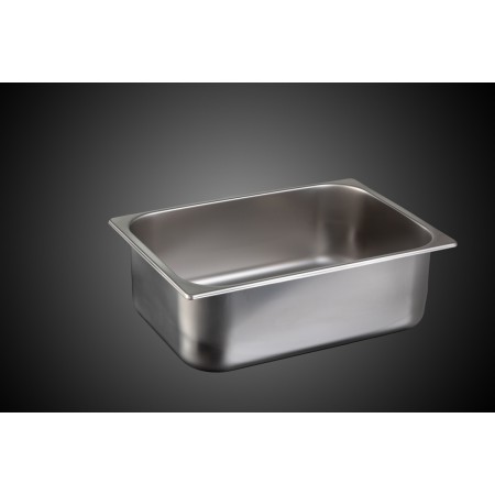 Bac Glacier inox AISI 304 - 360 x 250 hauteur 120 mm