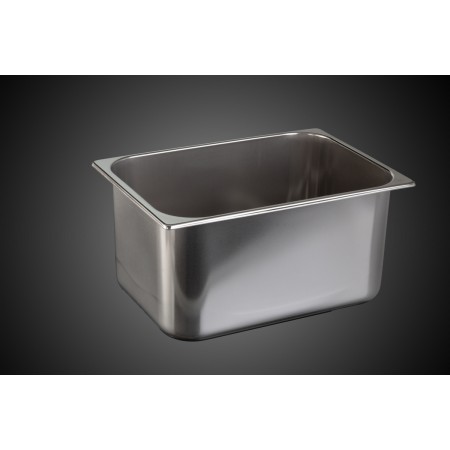 Bac Glacier inox AISI 304 - 360 x 250 hauteur 180 mm