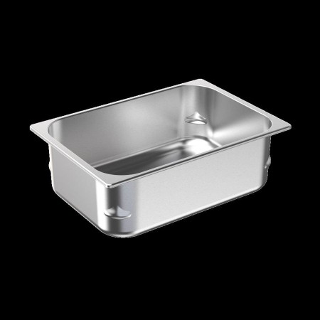 Bac Glacier inox AISI 304 - 360 x 250 hauteur 120 mm Anti Encastrement - Gastroland