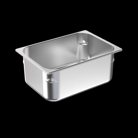 Bac Glacier inox AISI 304 - 360 x 250 hauteur 150 mm Anti Encastrement - Gastroland