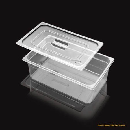 Polycarbonate Gastronorm Tray GN 1/4 H. 200 mm